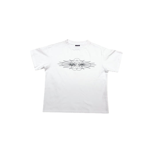 White حب للأبد tee