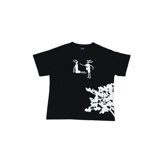 Black tree LF tee